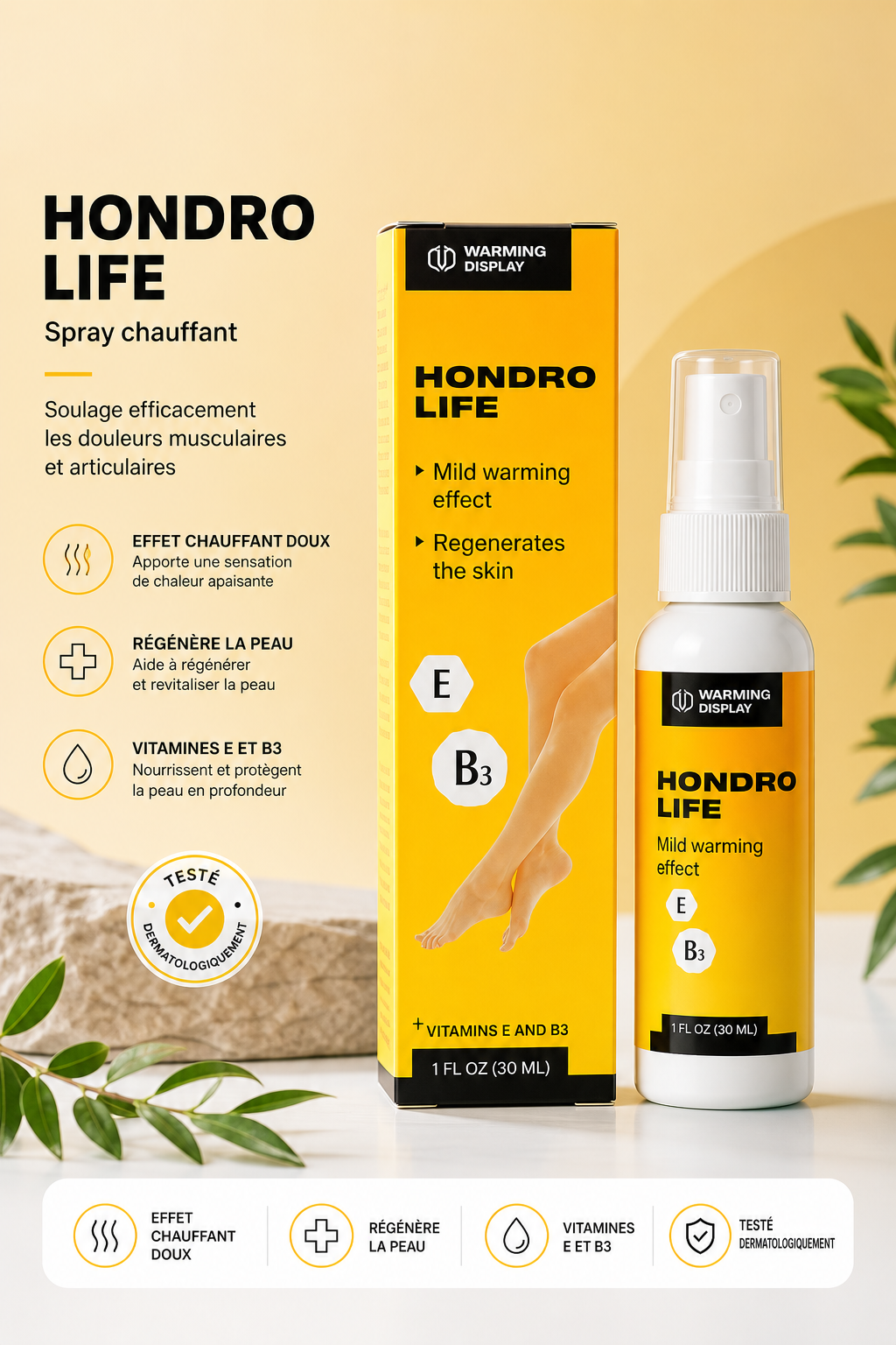 HONDROLIFE:  Soulager les Douleurs Articulaires et Musculaires